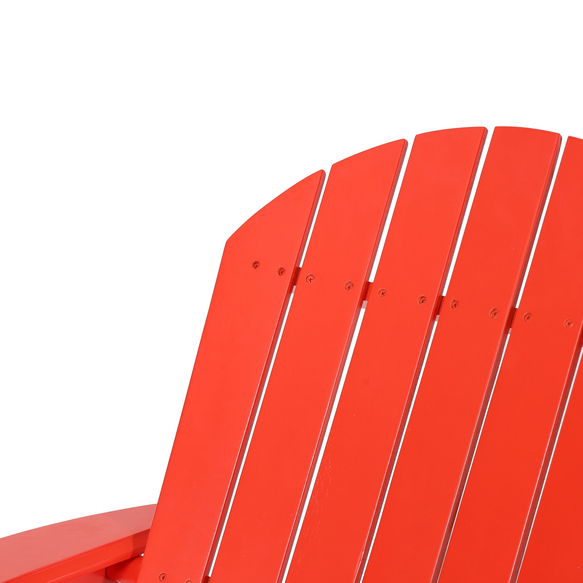 Malibu Adirondack Chair Red Acacia Wood