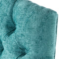 Harriet Kd Tufted Dining Chairs Mp2 Set Of 2 Green Fabric