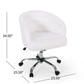 Office Chair White Pu