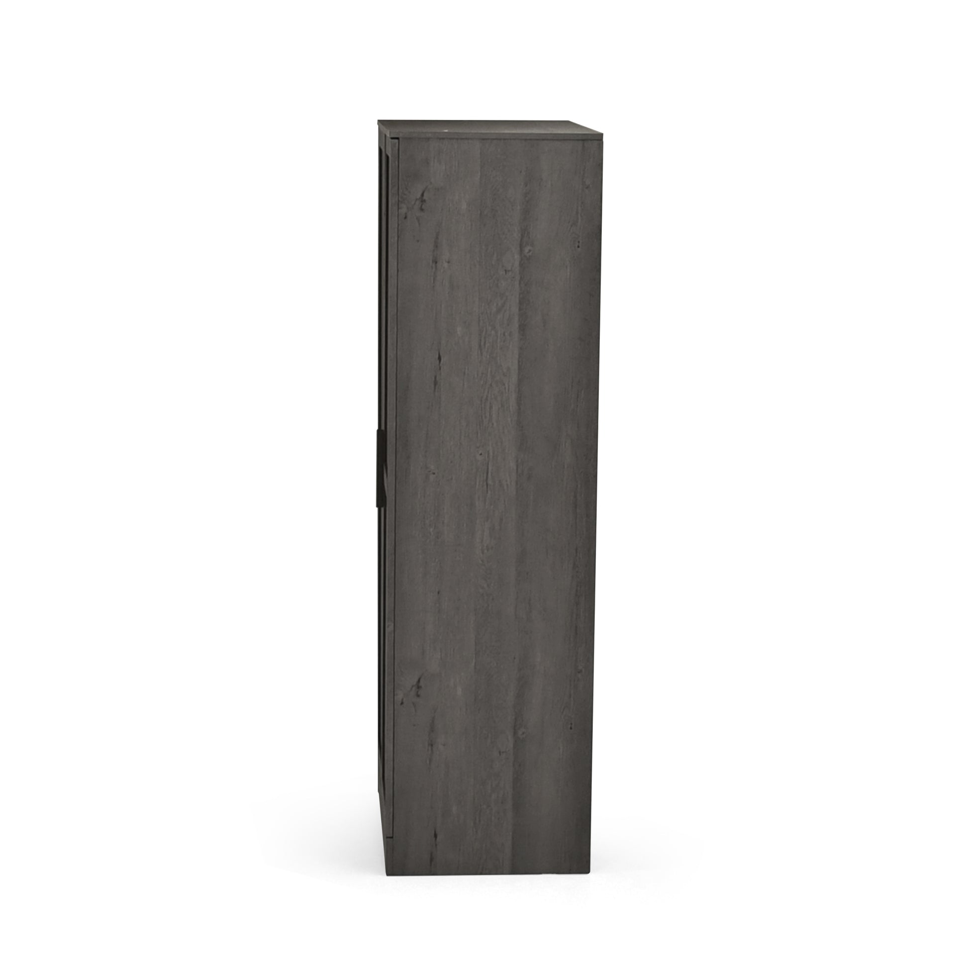 Delaney 2 Door Wardrobe Grey Mdf