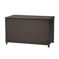 Blake Wicker Cushion Box Brown Multi Rattan