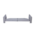 3 Seater Sofa Grey Fabric