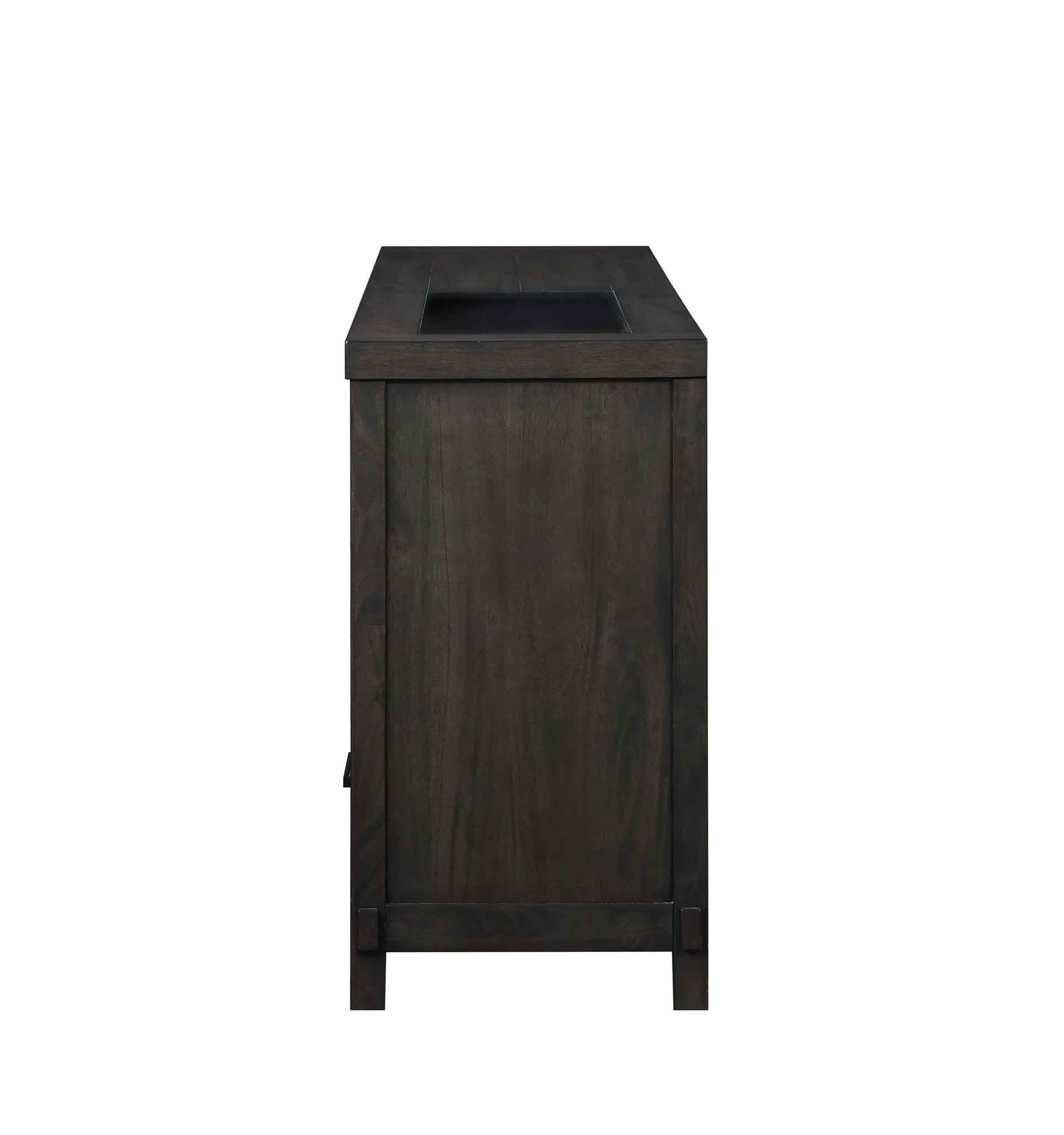 Napa Server Brown Dark Brown Wood