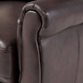 Recliner Burgundy Pu