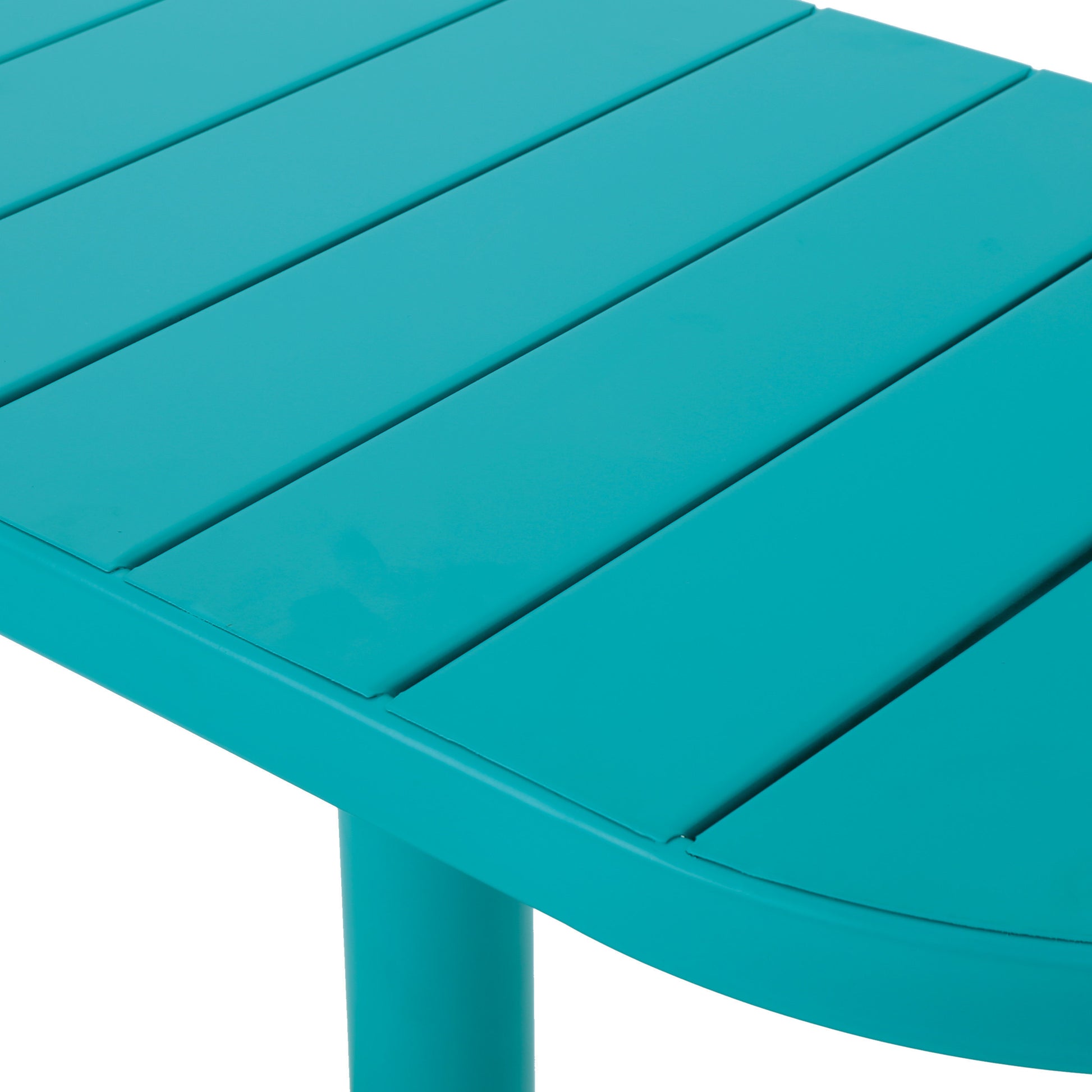 Santa Monica Bistro Set Teal Iron