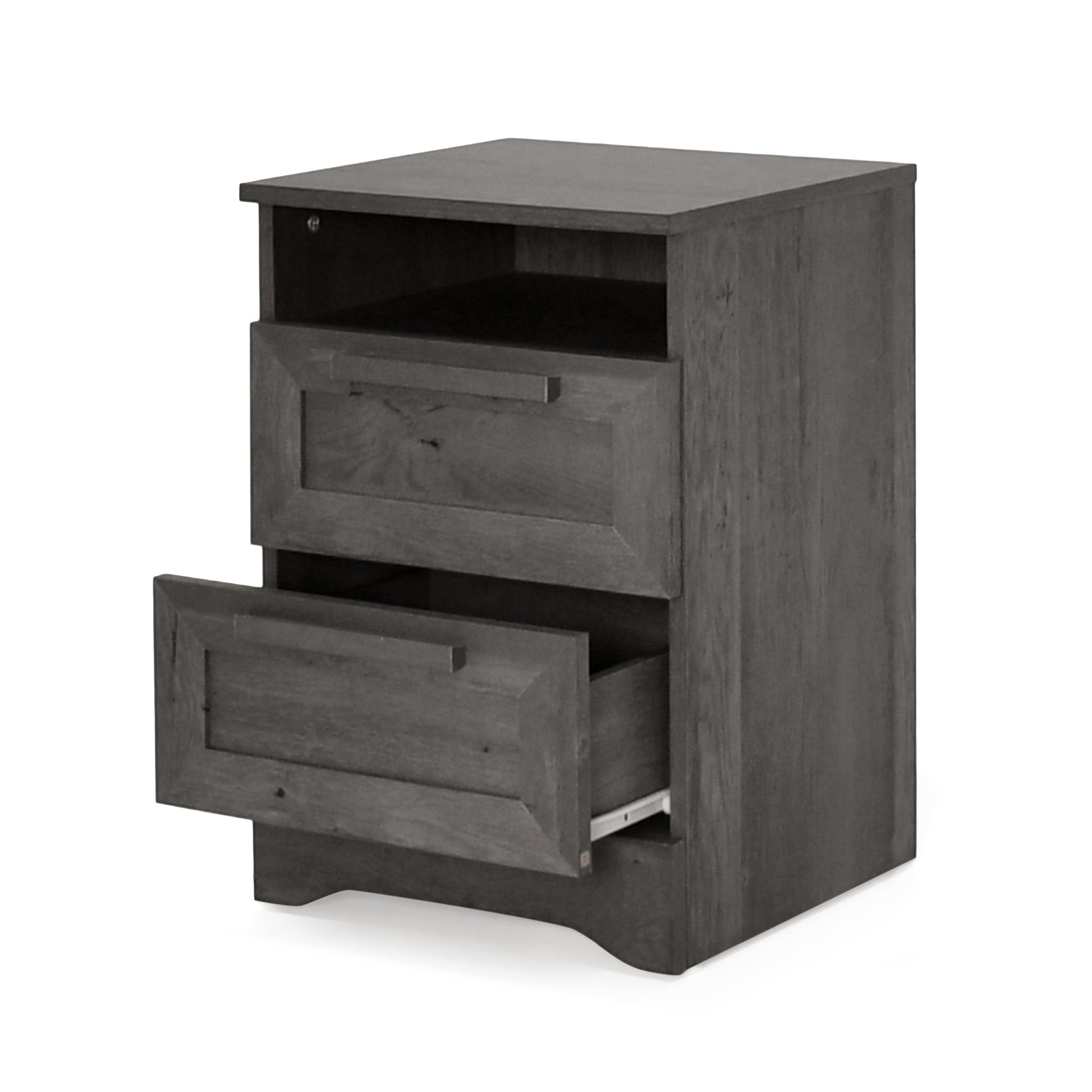 Delaney2 Drawer Nightstand Grey Mdf