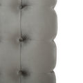 Ottoman Grey Velvet