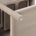 Gabby End Table Light Brown Light Brown Wood