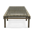 Nadine Chaise Lounge Grey Acacia Wood