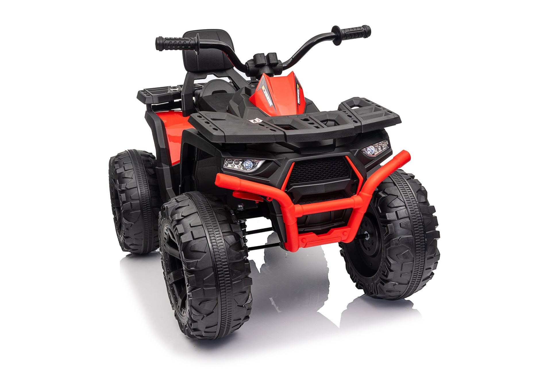 Kids Atv 2 Wheeler, 24 Volt 2Wd Ride On Toys For Big Kids W 2 Seater, 2X200W Motor, 5.6Mph Max Speed,Red Red Abs