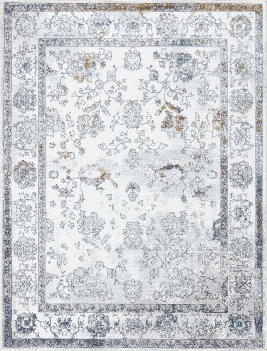 Legacy Gc Cam8002 Multi 7 Ft. 10 In. X 9 Ft. 10 In. Area Rug Grey Polyester