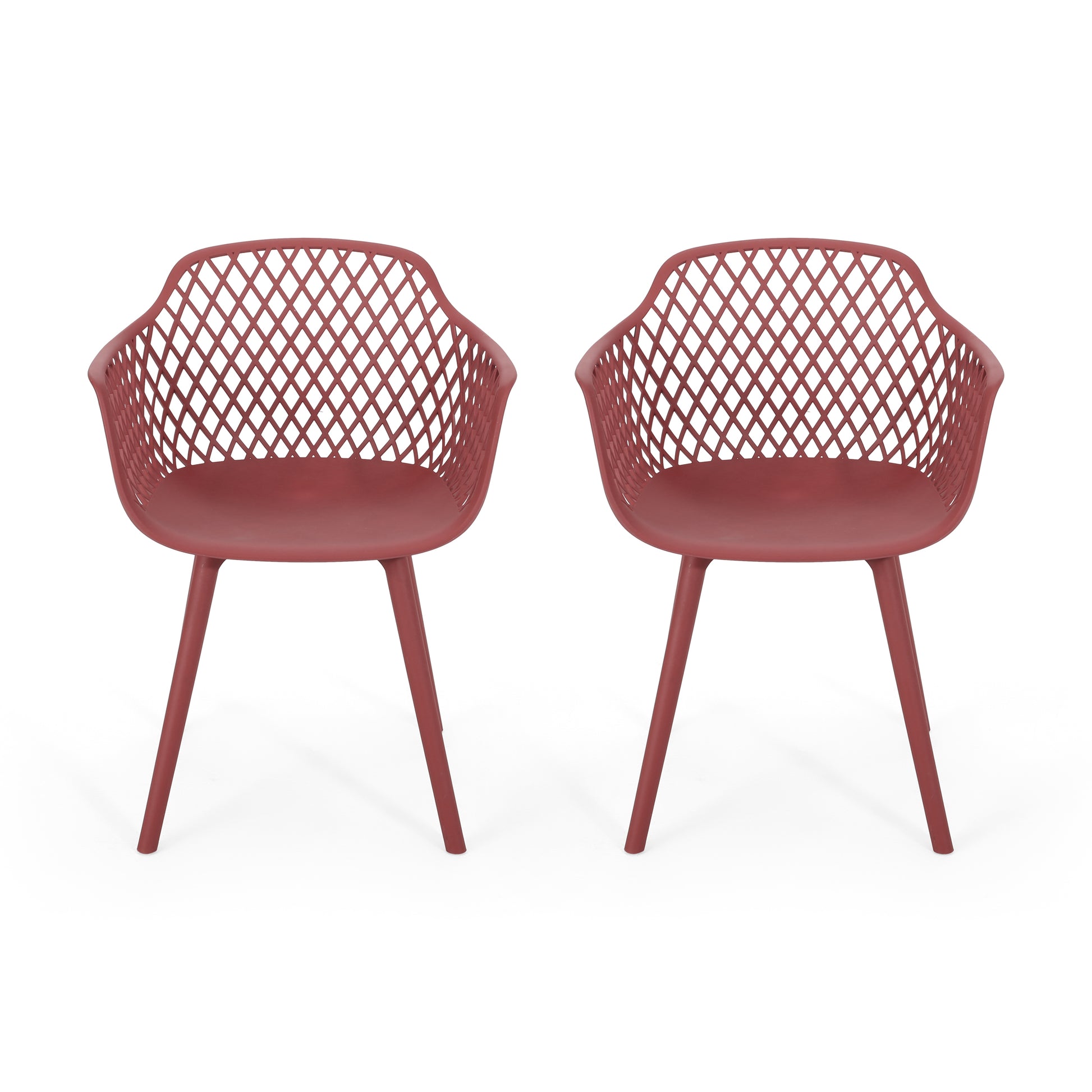 Poppy Chair Red Polypropylene