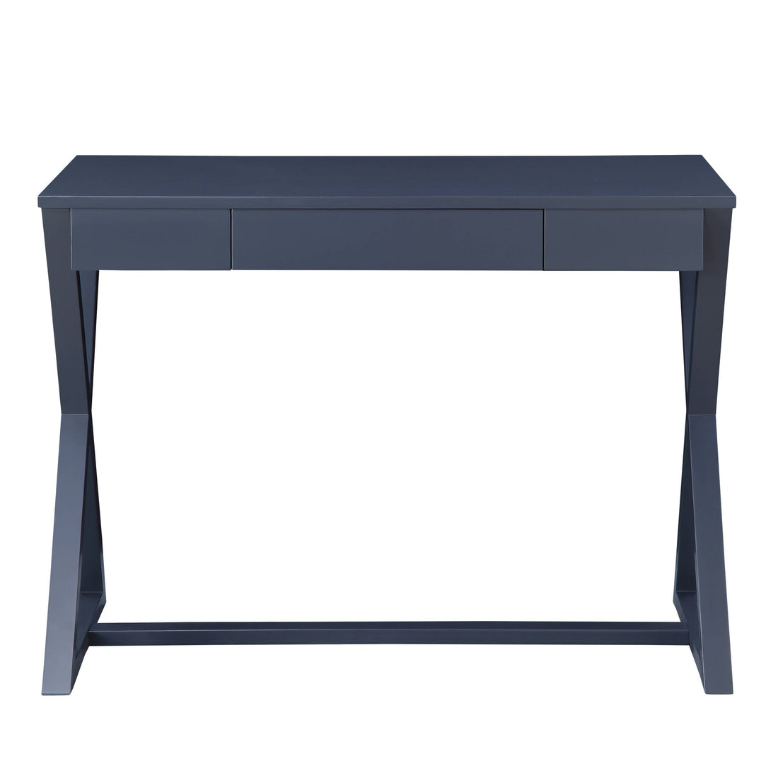 Charcoal 1 Drawer Console Table Charcoal Primary Living Space Poplar Rectangular Wood