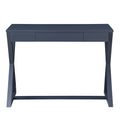 Charcoal 1 Drawer Console Table Charcoal Primary Living Space Poplar Rectangular Wood