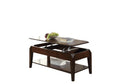 Walnut Coffee Table With Lift Top Walnut Primary Living Space Poplar Shelves Rectangular Wood