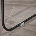 Niez Counter Stool Black Ivory Iron