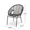 Nusa Chair Black Iron