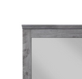 Vidalia Rustic Gray Oak Finish Mirror Gray,Oak Synthetic Wood