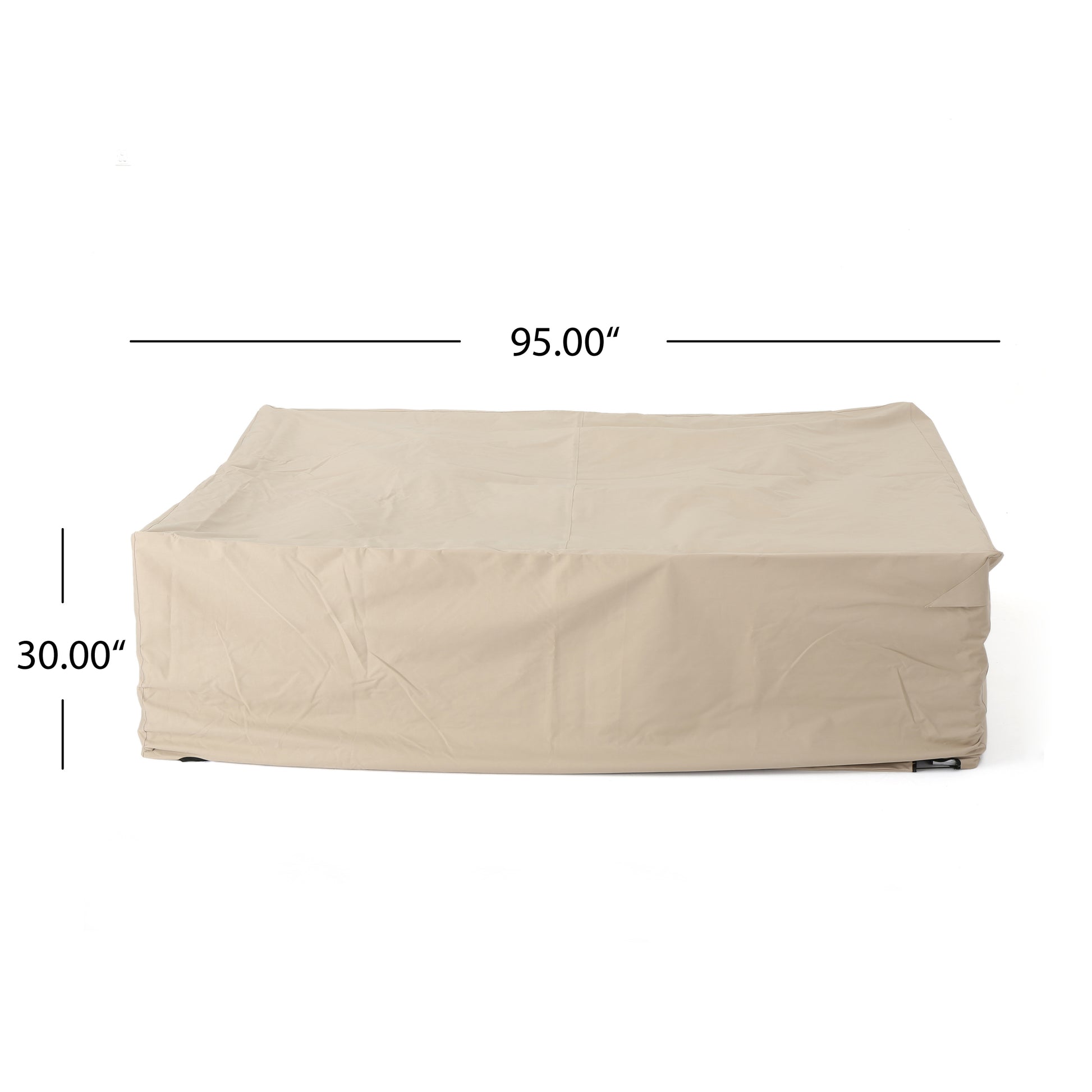 Shield Dining Set Cover Beige Fabric