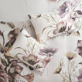 8 Piece Cotton Printed Comforter Set Blush Queen Queen Blush Polyester