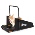 Dog Treadmill Small Dogs Dog Treadmill For Medium Dogs Dog Pacer Treadmill For Healthy & Fit Pets Dog Treadmill Run Walk Black Orange Steel