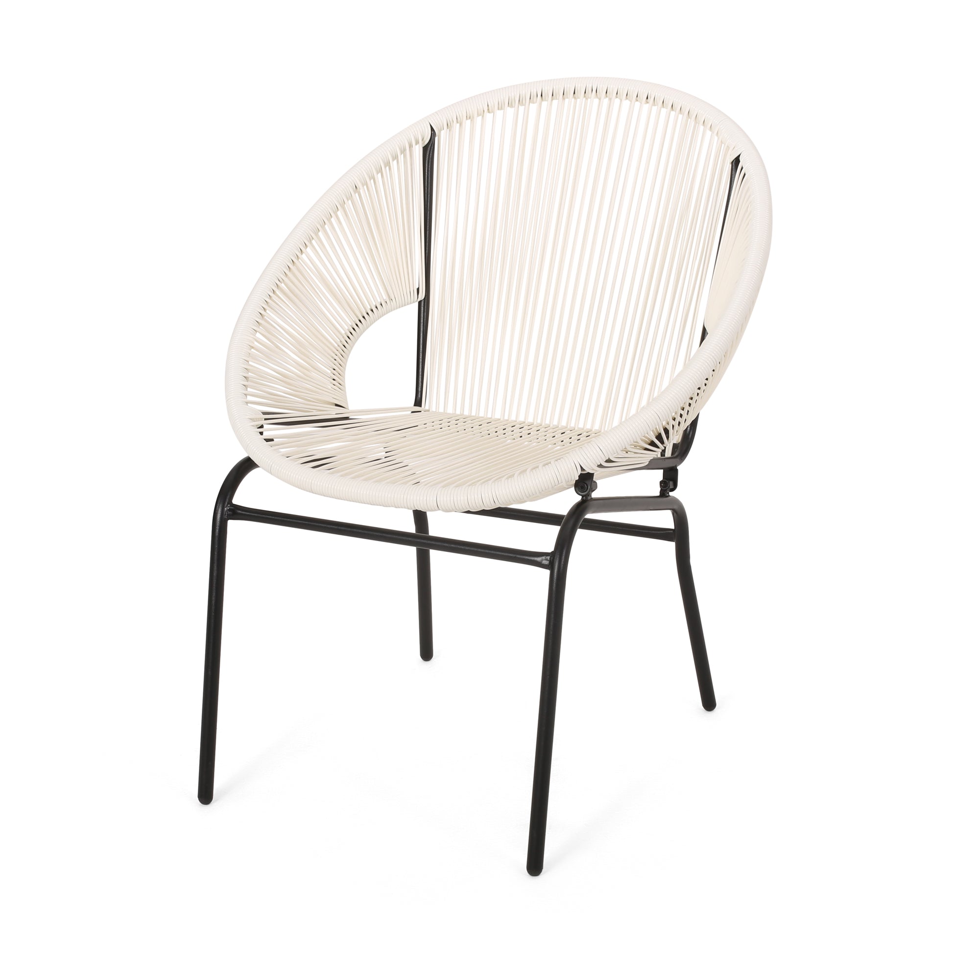 Nusa Chair White Rattan