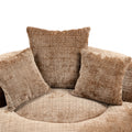 Coolmore Lazy Sofa Durable Comfort Lounger High Back Bean Bag Chair Couch With Three Pillows For Adults And Kids, Indoor & Outdoor, Single Gaming Sofa Chair For Bedroom,Office Coffee Chenille Coffee Foam Chenille 1 Seat