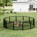 Dog Playpen Outdoor, 12 Panel Dog Fence 24