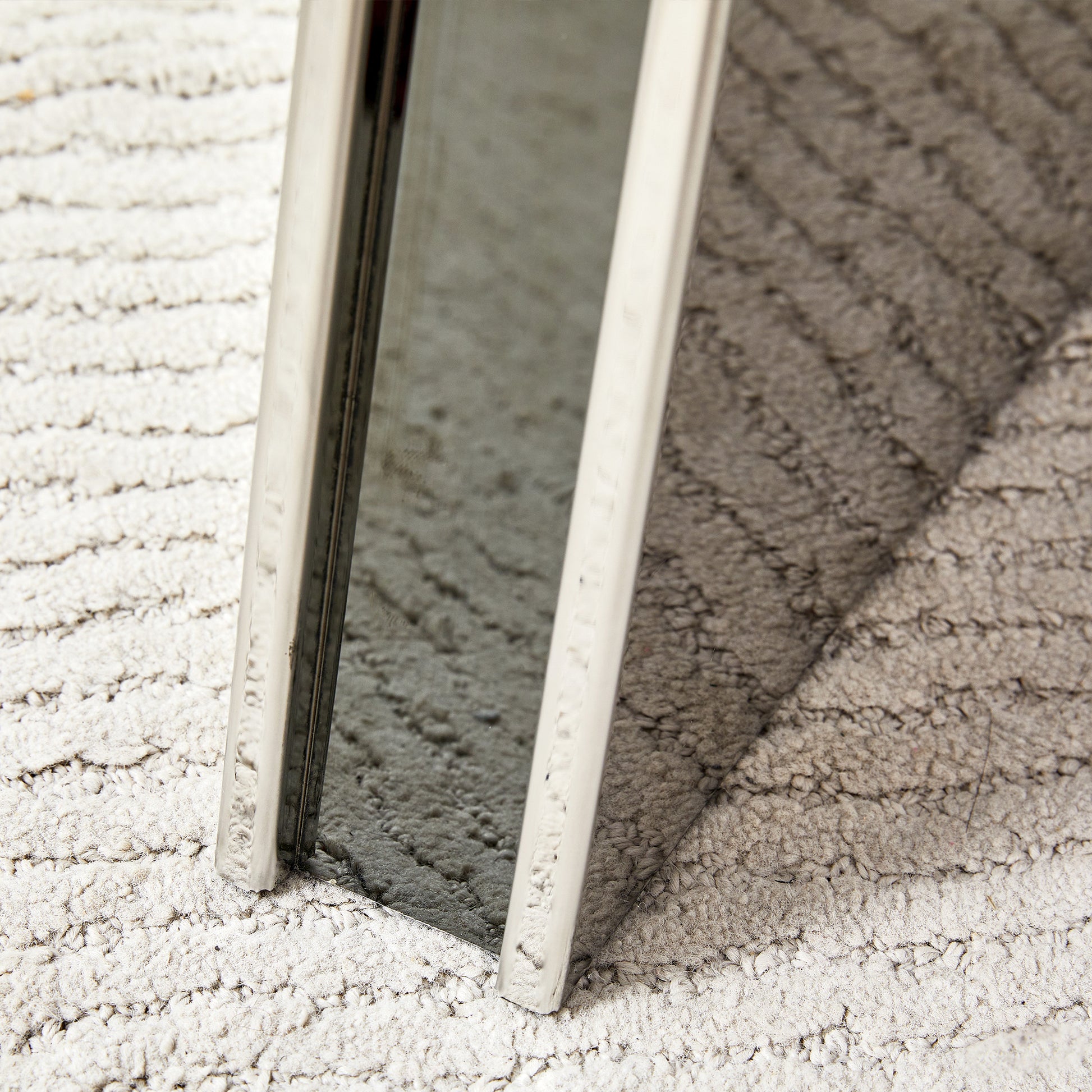 Table And Chair Set.63"X31.5X30" Black Marble Patterned Slabs Tabletop With Stainless Steel Butterfly Legs.Paried With 4 Light Gray High Quality Pu Chairs With Silver Metal Legs. Light Gray,Silver