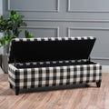 Ottoman Black Fabric