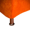 Venus Modern Chair Orange Fabric