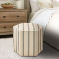 Ellen Accent Ottoman Natural Solid Wood