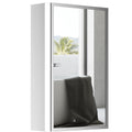 Homcom Bathroom Mirrored Cabinet, Vertical 16