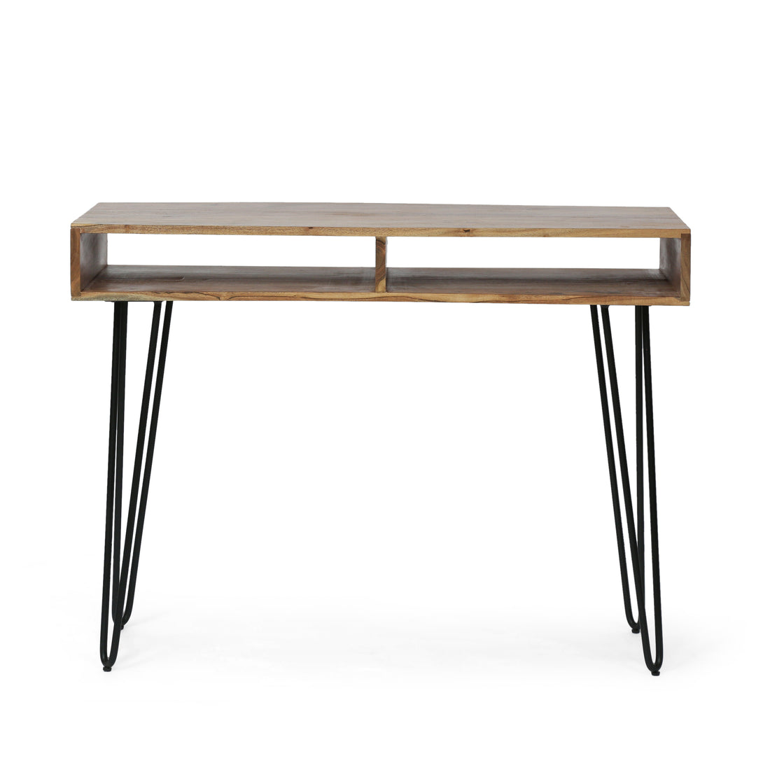 Desk Natural Wood Metal