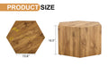 Modern Mdf Coffee Table, With Complex Texture Patterns, Style And Texture Coffee Table To Redefine Your Interior Decoration And Enhance Your Living Space, Stylish And Durable Design Wood Mdf