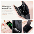 3 Piece Luggage Set With 20