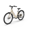 Electric Bike W 40 Miles Max Operating Range And 25 Mph Max Speed Desert Sand Sand Aluminum