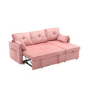 United Modular Sectional Sofa L Shaped Modular Couch With Reversible Chaise Modular Sofa Sectional Couch With Storage Seats Pink Velvet 3 Seat