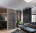 Cabinet Atlantic Elite Xl Storage 837Cd 531Dvd 630Br Textured Graphite Medium Grey Particle Board