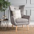 Club Chair Grey Fabric