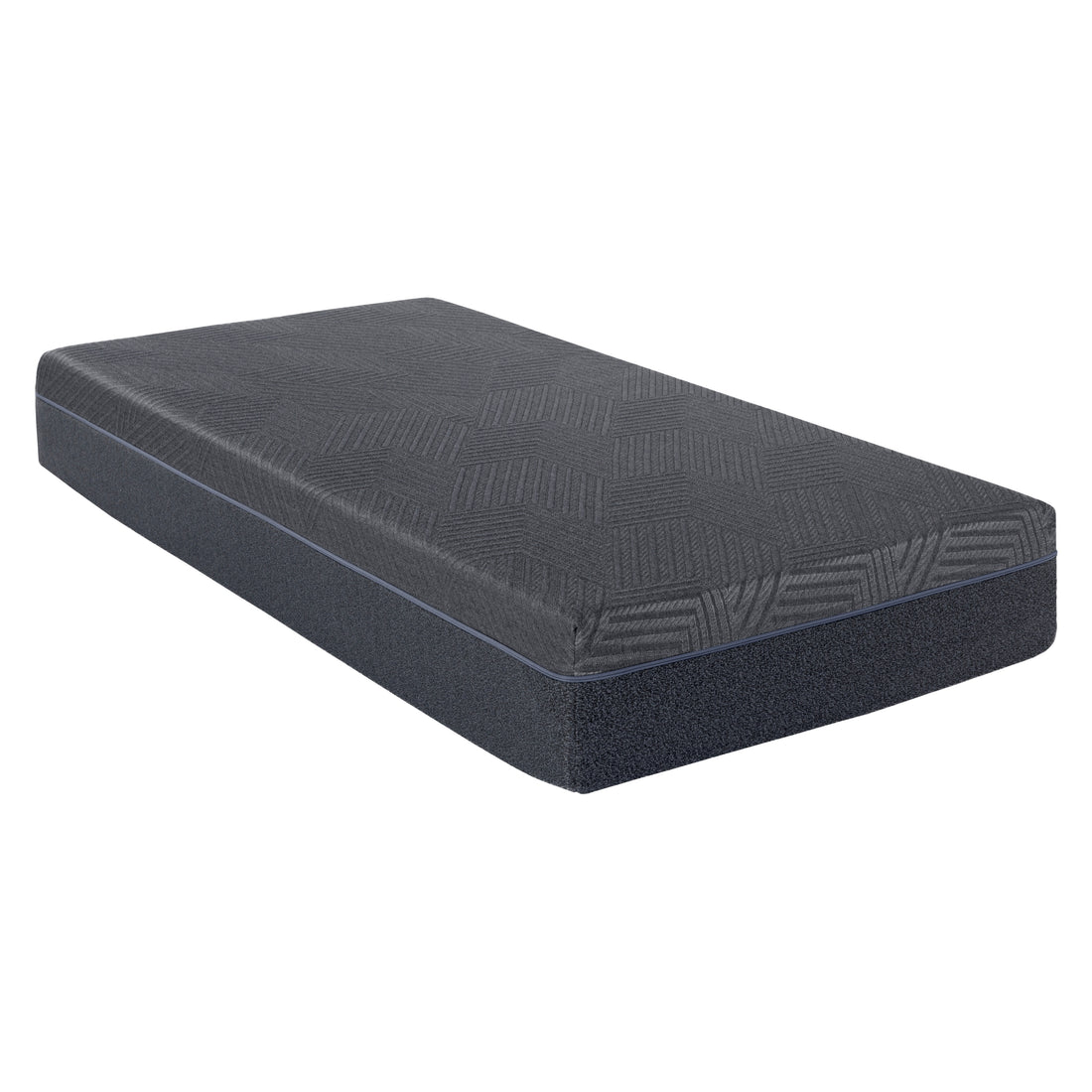 11Inch Twin Size Mattress Green Tea Gel Infused Memory Foam Mattress, Gray, Mattress In A Box Dark Gray Bedroom Foam Twin