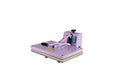 16X24 Manual Heat Press Machine With Slide Out Base Purple Aluminium
