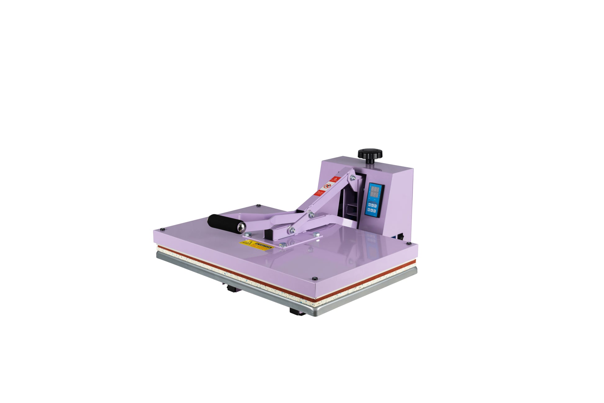 16X24 Manual Heat Press Machine With Slide Out Base Purple Aluminium