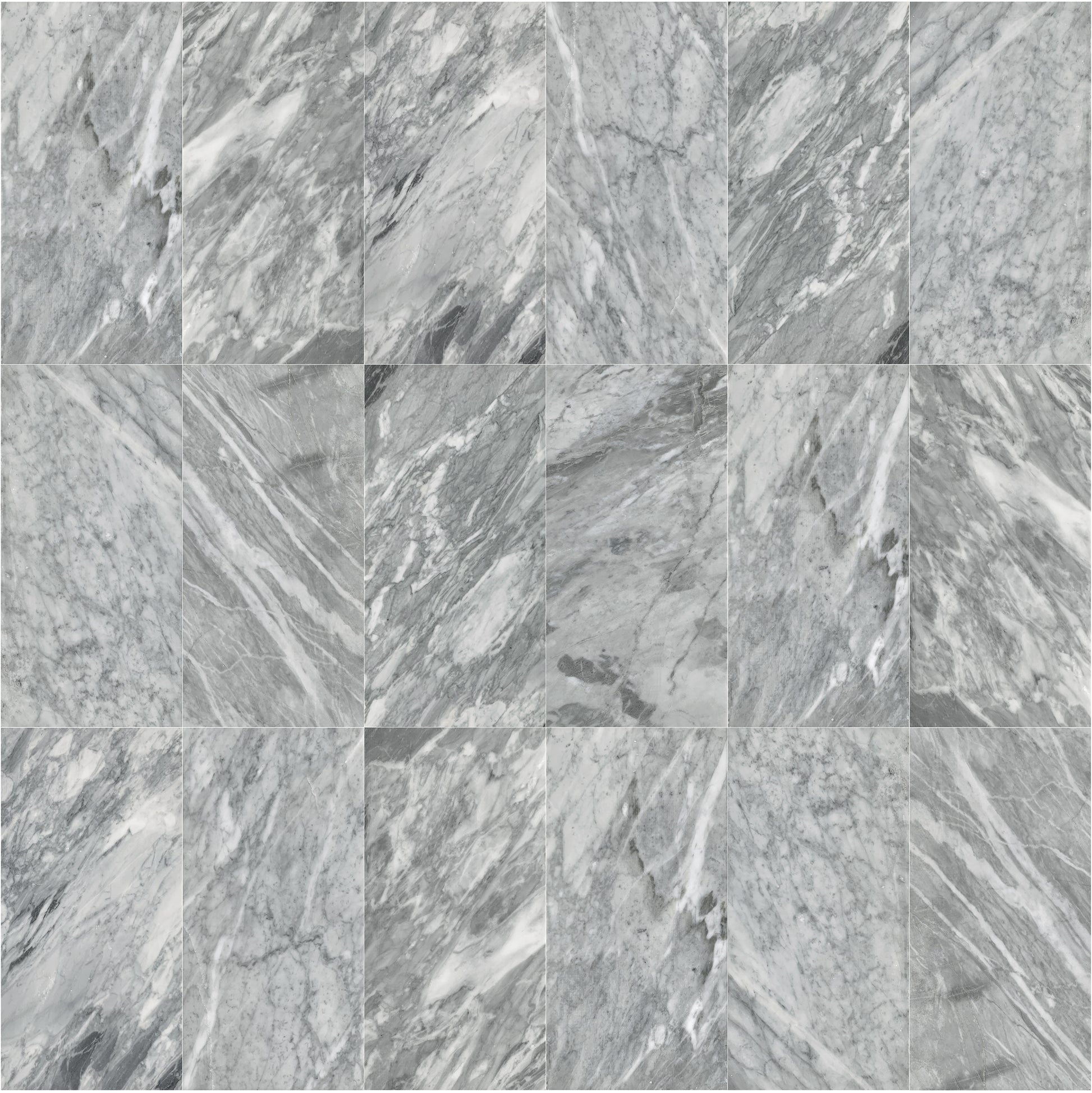 12*24 Carrara Marble, Gray Marble, Natural Marble, For Wall And Floor, Polished Marble Tile Square Gray Classic,European,Luxury Marble Marble Building&Structures