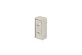 Roller Set With Wall Brackets And Anti Jump Knobs Only, 24D01P07 Bnx Brushed Nickel Stainless Steel