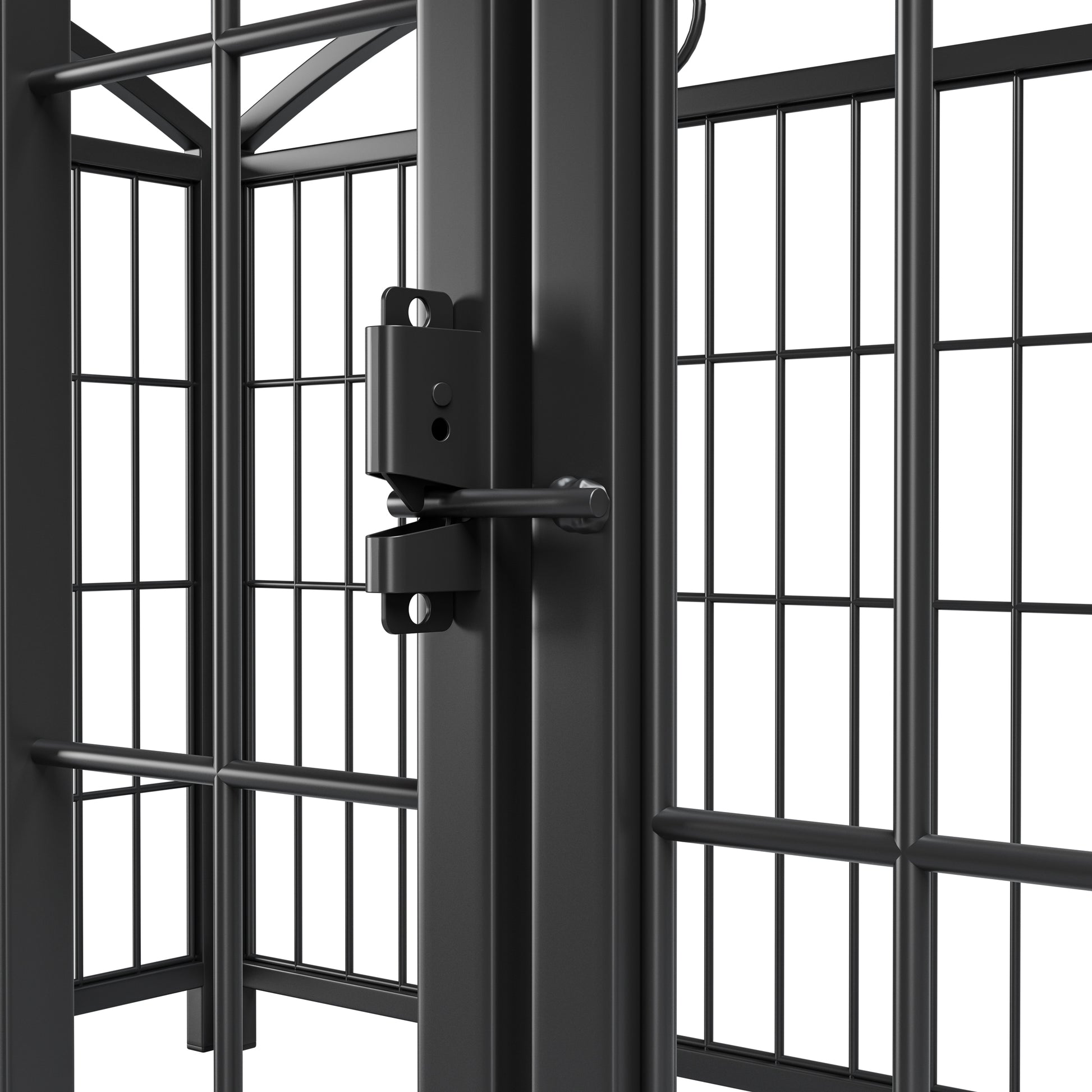 Dog Playpen Indoor 24 Inch 8 Panels Metal Dog Pen Pet Dog Fence Outdoor Exercise Pen With Doors, Heavy Duty Dog Fence Puppy Pen For Large Medium Small Dogs Indoor Outdoor Foldable Pet Exercise Pen