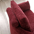 Foldable Sleeper Sofa Bed, Floor Sofa Chair Bed,Multi Functional, Circular Bed, Adjustable Futon Sofa Folding Lazy Sofa Couch,Double, For Balcony ,Living Room, Sitting And Sleeping Sofa,Burdy Burgundy Linen Primary Living Space Modern Linen 3 Seat