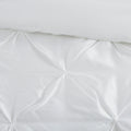 7 Piece Tufted Comforter Set White Full Full White Polyester