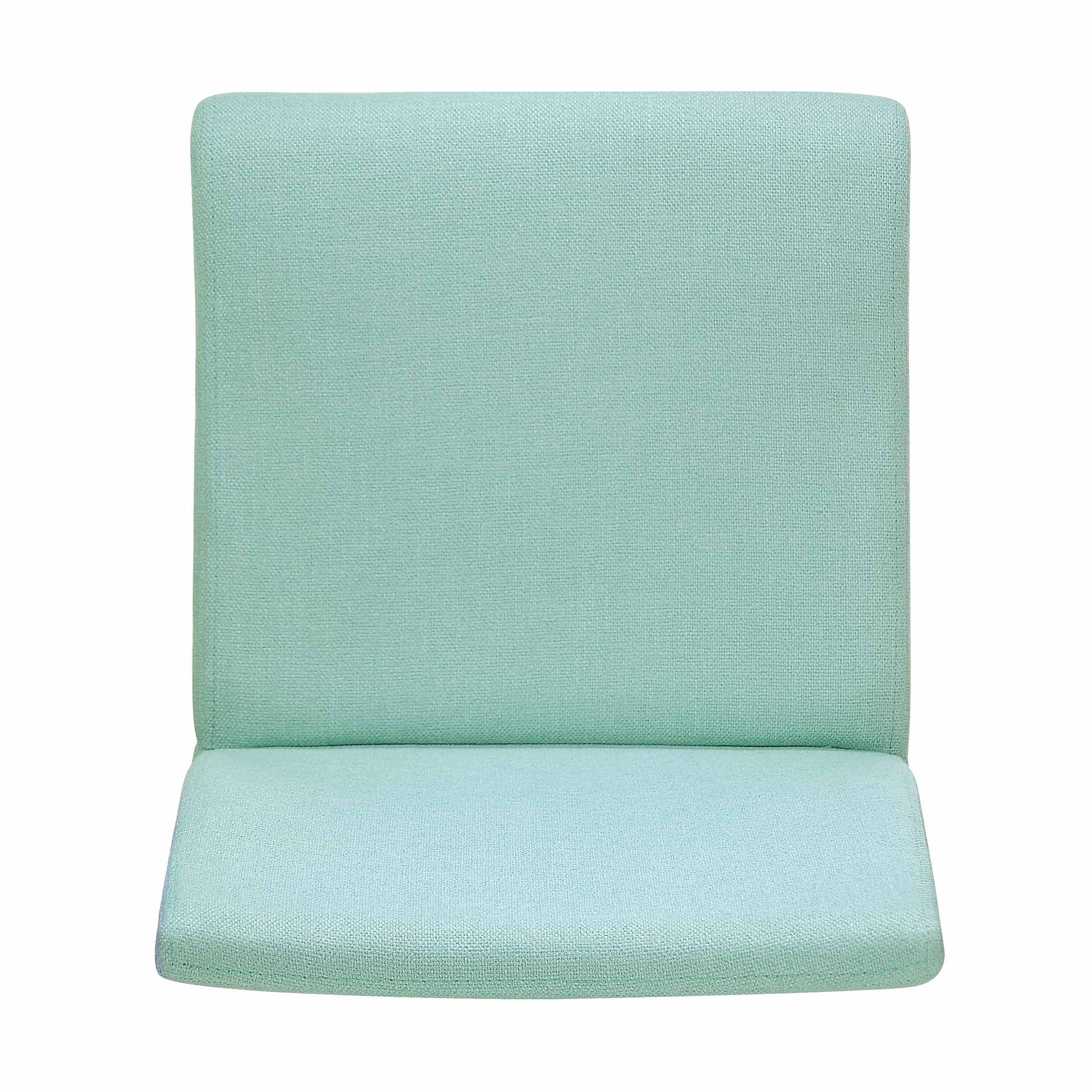 Dining Chair Set Of 2 Mint Fabric