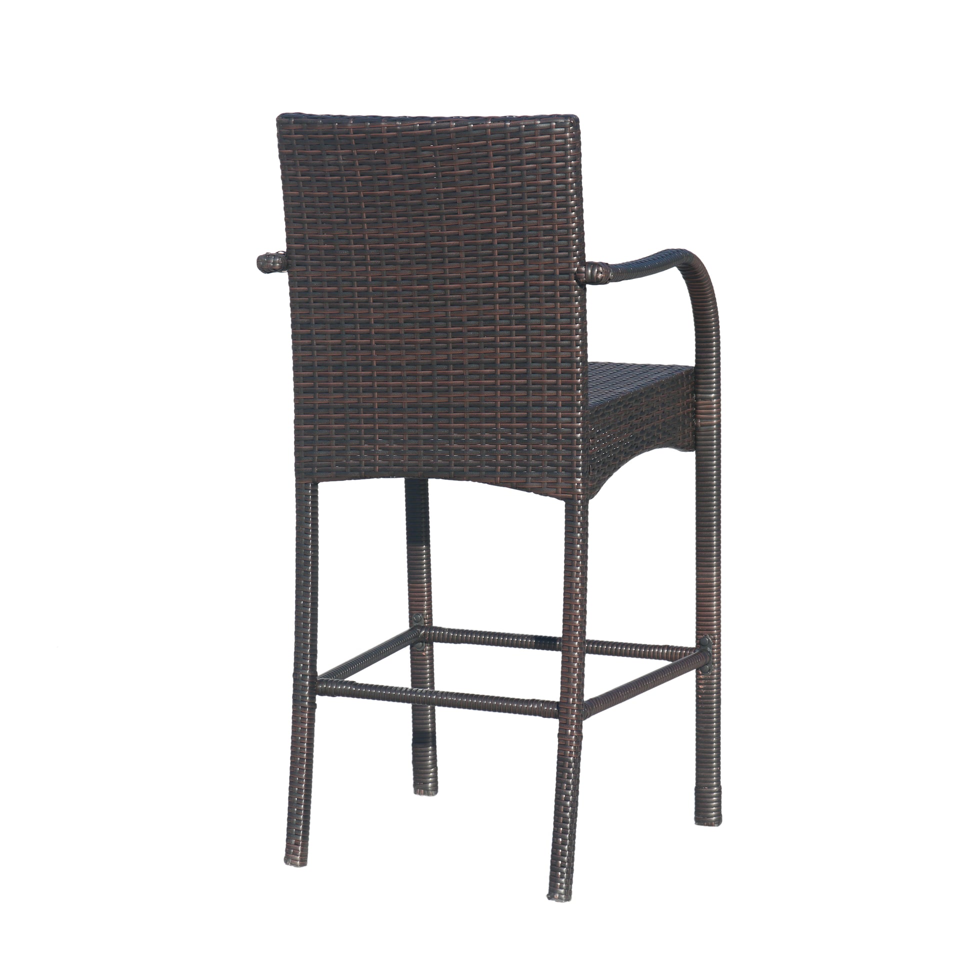 Cascada Kd Barstool Chair Brown Rattan